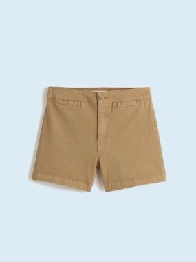 Madewell Emmett Short In Garment Dye Welt Pocket Edit Desert Tan Size 25